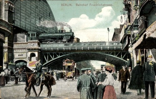 Berlin mitte bahnhof - ak,