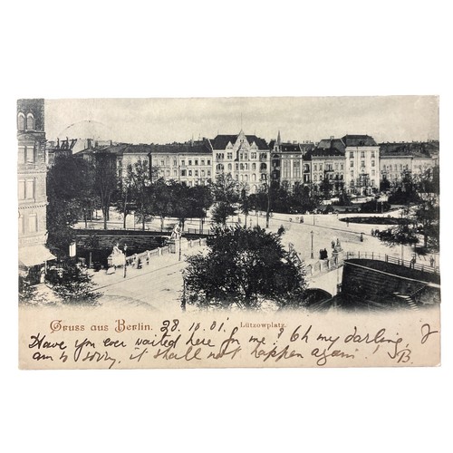 Postkarte berlin 1901 - berlin,
