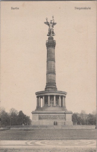 Berlin siegessäule - ak,