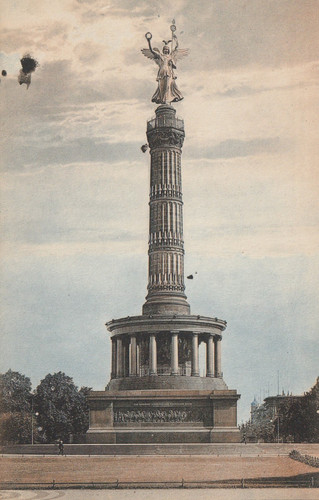Berlin siegessäule von - ak,