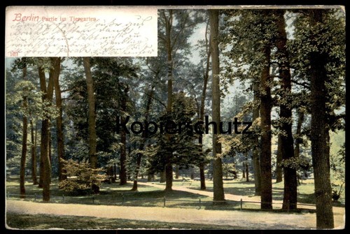 Alte postkarte berlin partie - berlin,