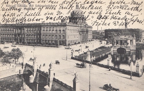 Berlin königl schloß - -,