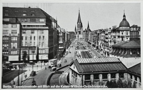 Berlin tauentzienstrasse - ak,
