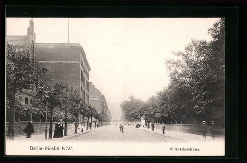 Ansichtskarte berlin moabit - ansichtskarte, berlin-moabit