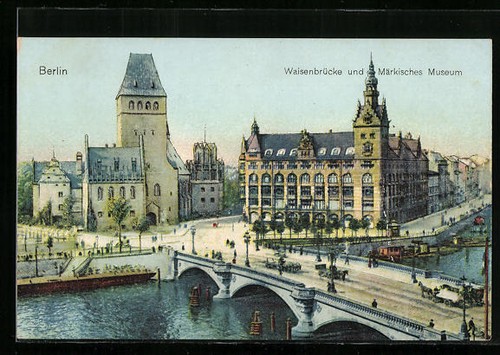 Berlin waisenbrücke und - waisenbrücke,