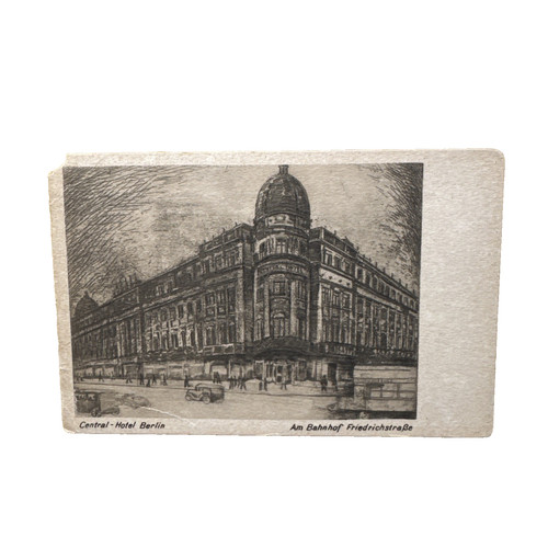 Postkarte berlin bahnhof - postkarte,