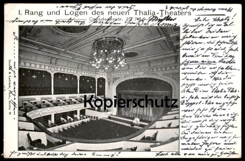 Alte postkarte berlin rang - berlin,