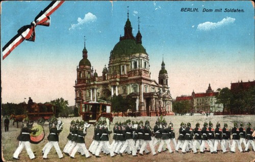 Berlin dom mit - dom, soldaten