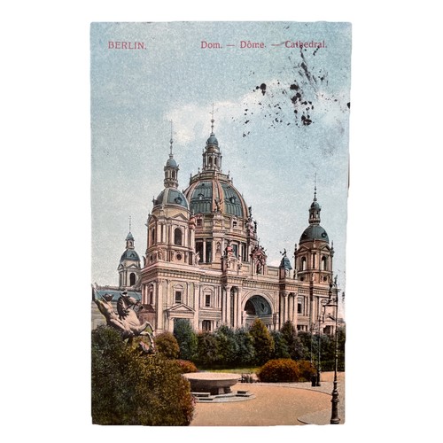 Postkarte berlin dom - berlin,